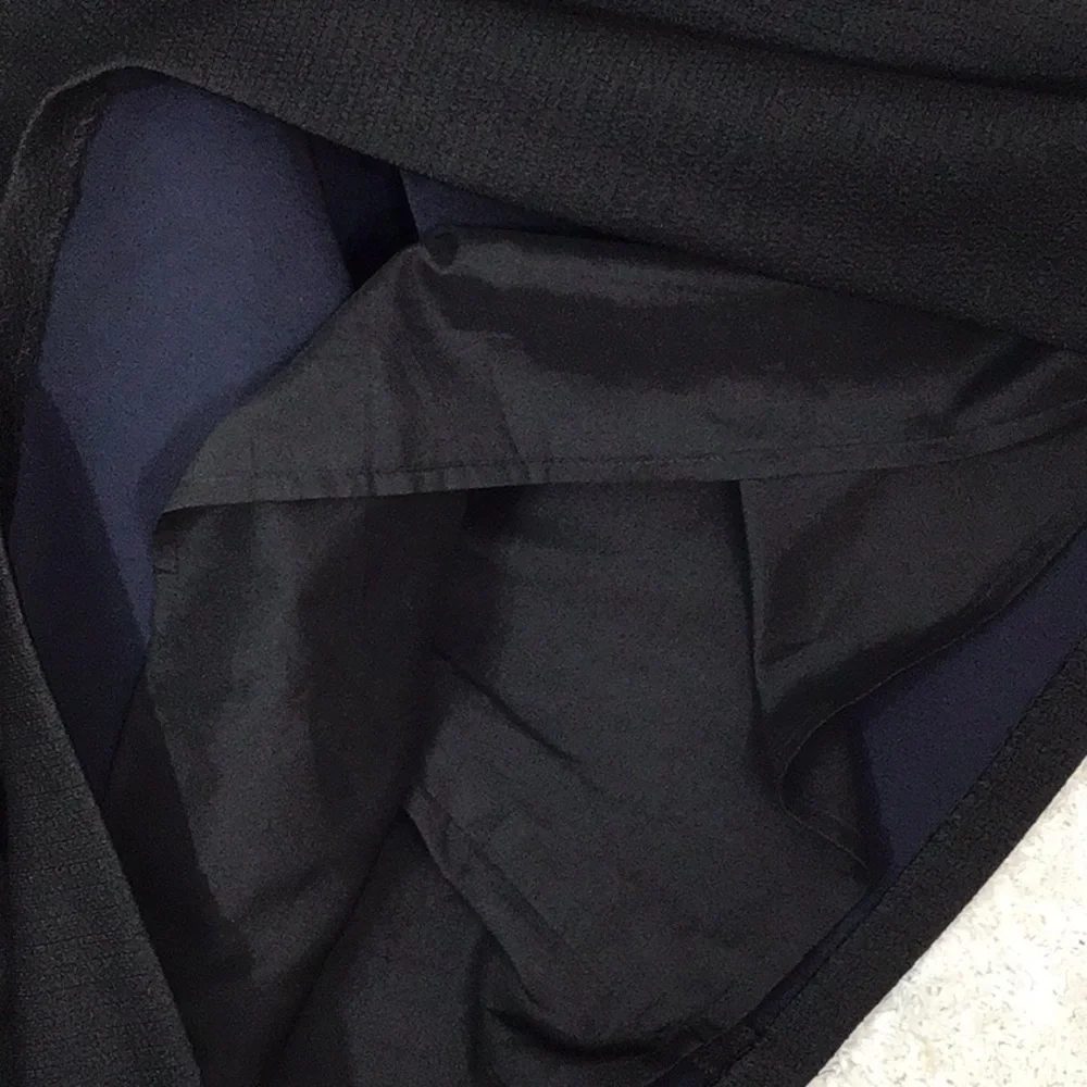 Madewell black jacquard pleated skirt 14